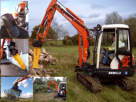 kubota mini excavator hydraulic rams|kubota mini attachments.